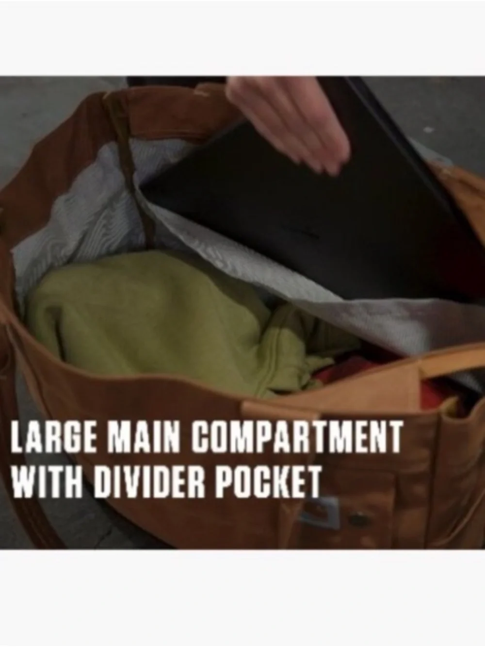 Carhartt Black Zip Tote - Picture 11 of 11